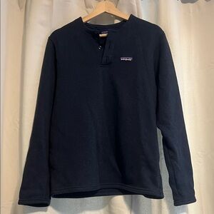Patagonia Better Sweater Fleece Henley - Navy